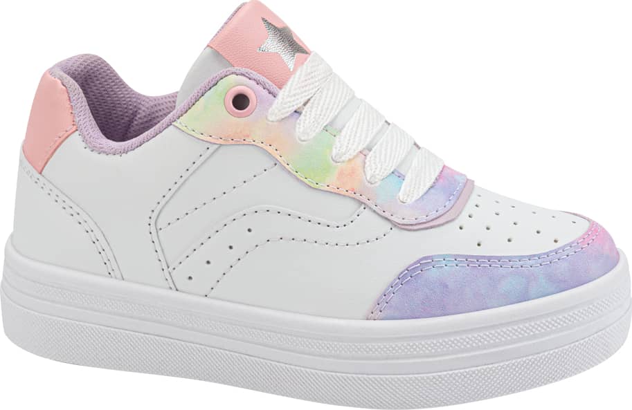 Urban Shoes 1194 Girls' White Sneakers