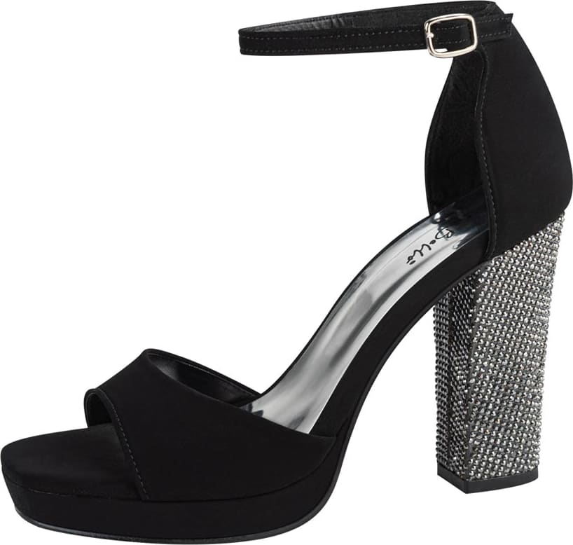 Molto Bello 1160 Women Black Sandals