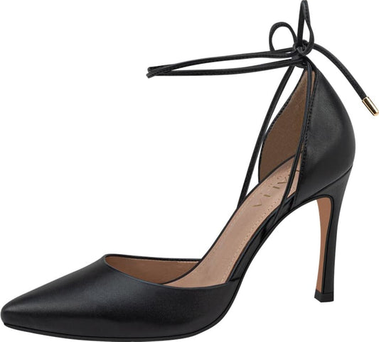 Thalia Sodi TH30 Women Black Heels Leather - Mixed (goat + sheep) Leather
