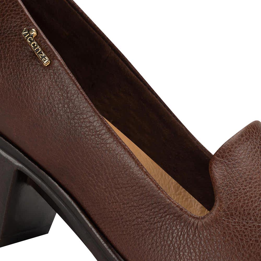 Vicenza 5001 Women Brown Heels Leather - Beef Leather