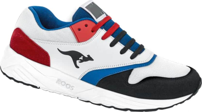 Kangaroos 034W Men White Walking Sneakers