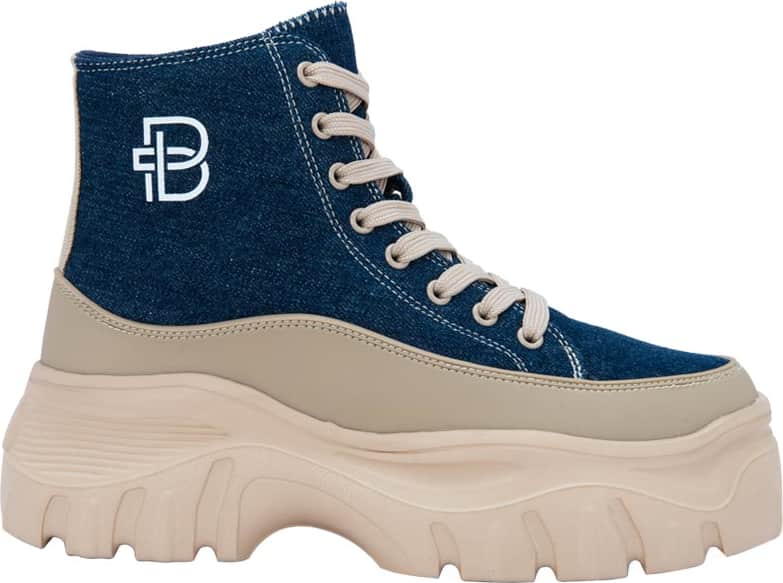 Belinda Peregrin 8201 Women Denim Blue urban Sneakers