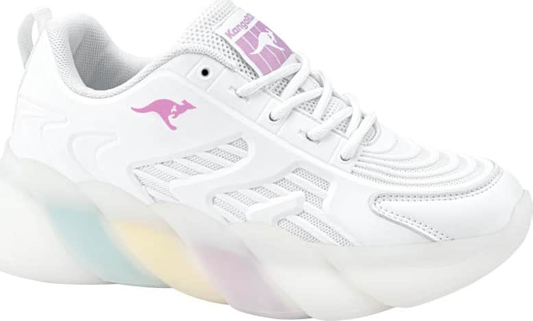 Kangaroos 8901 Women White urban Sneakers