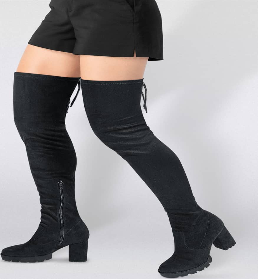 Sao Paulo SP17 Women Black Over the knee boots