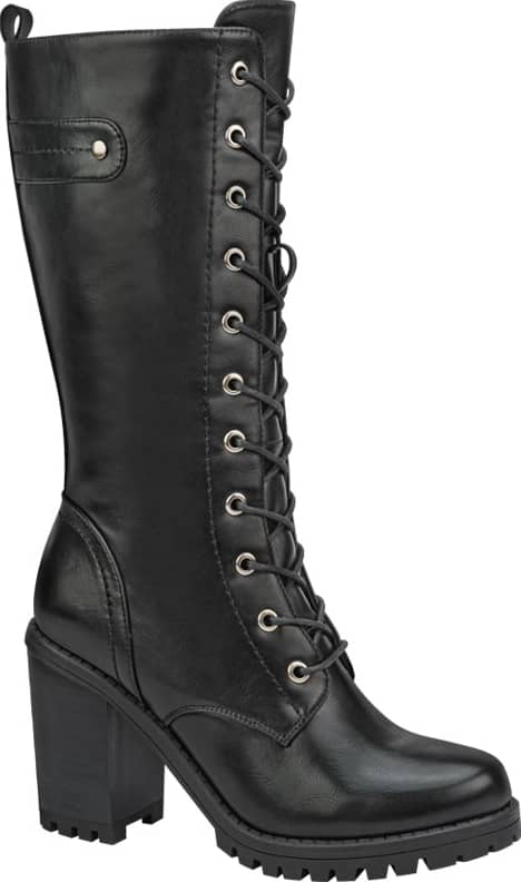 Tierra Bendita 5656 Women Black Mid-calf boots