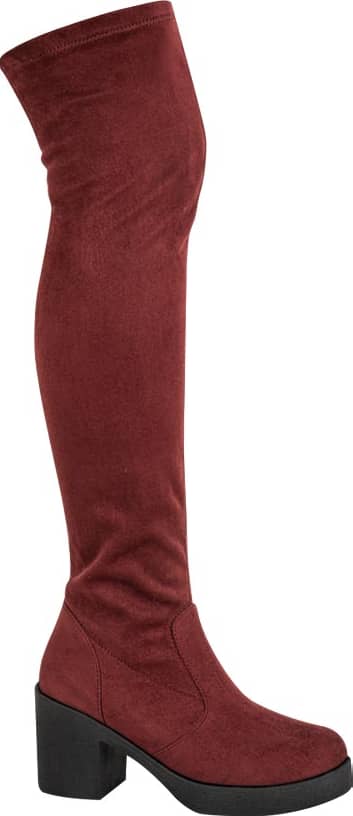 Vi Line 1269 Women Wine Over the knee boots