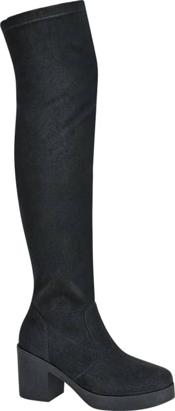 Vi Line 1269 Women Black Over the knee boots