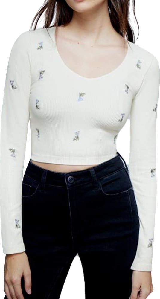 Holly Land YW01 Women White Blouse