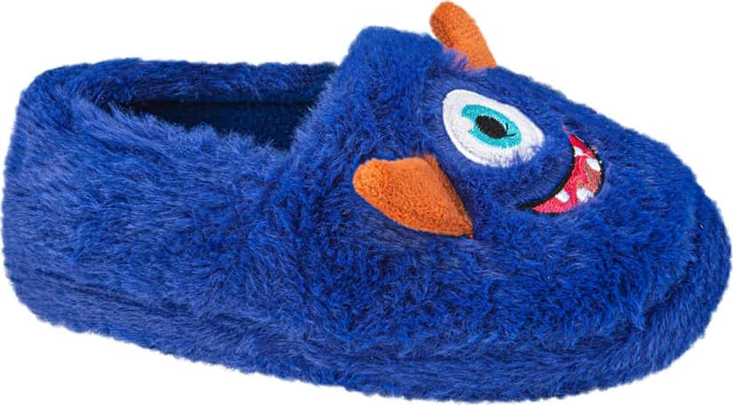 Schatz Kids STER Boys' King Blue Slippers