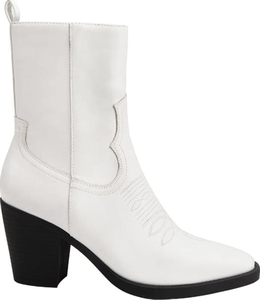 Tierra Bendita 4P03 Women White Boots