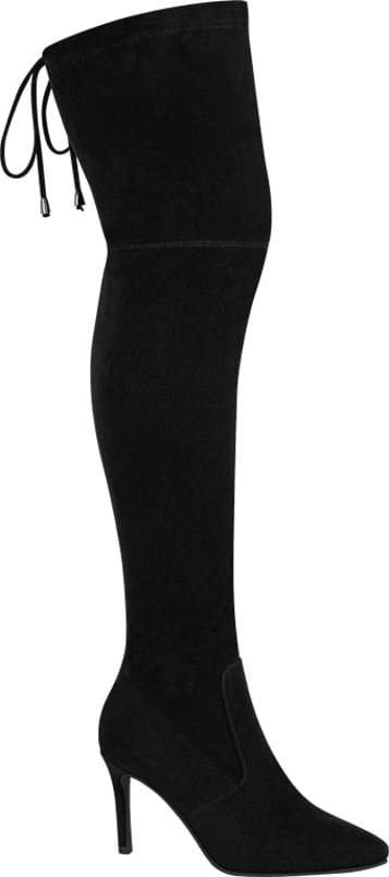 Yaeli 2712 Women Black Over the knee boots