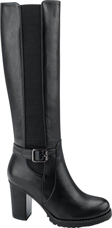 Yaeli 2138 Women Black knee-high boots
