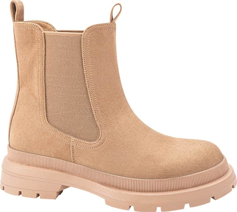 Goodyear 2301 Women Taupe Chelsea Boots