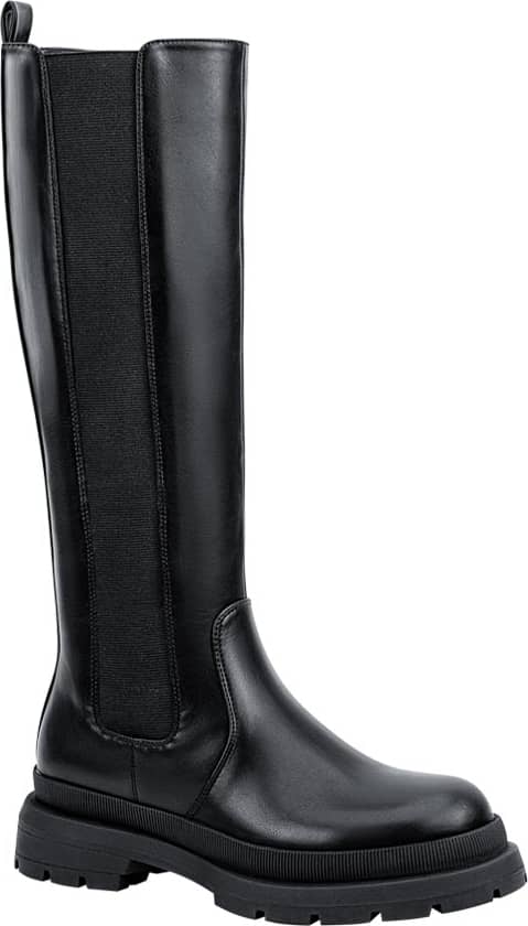 Goodyear 3079 Women Black knee-high boots