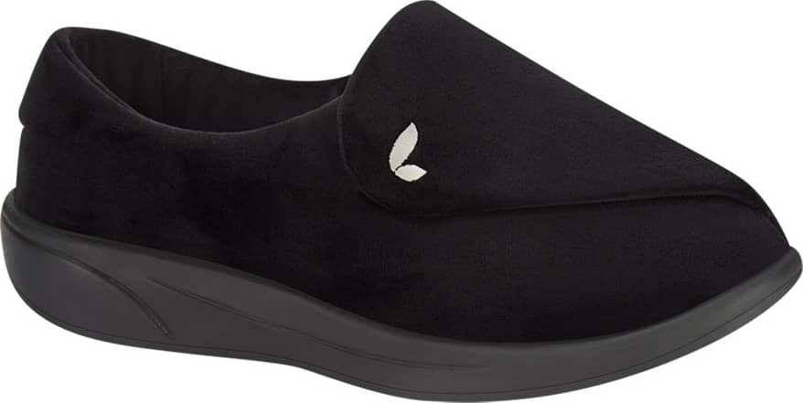 Zandomi D001 Women Black Slippers