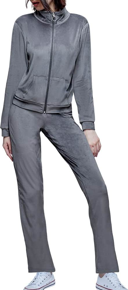 Love To Lounge CU01 Women Gray suit/outfit