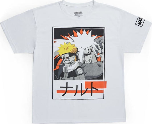 Naruto NARU Boys' White t-shirt