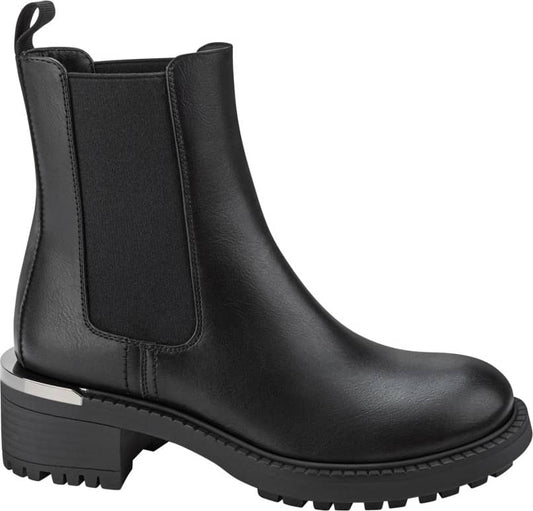 Goodyear 8521 Women Black Chelsea Boots