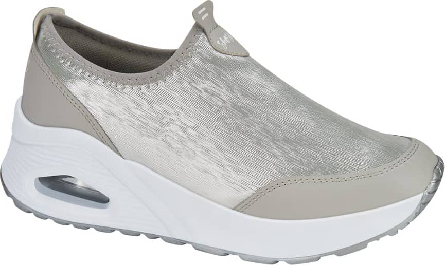 Shosh 0124 Women Silver Sneakers