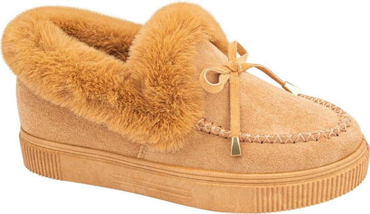 Shosh Confort 6002 Women Camel Slippers