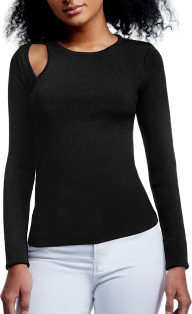 Holly Land NK13 Women Black Blouse