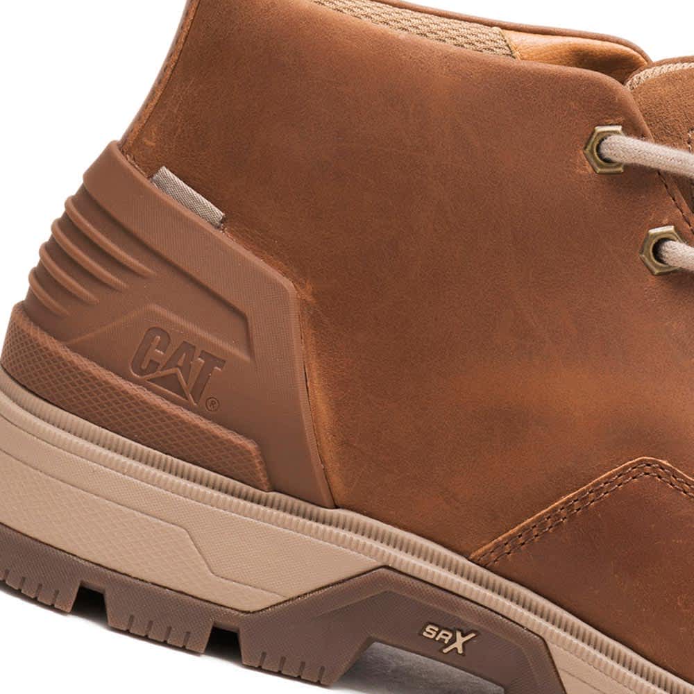 Caterpillar 5151 Men Beige Boots Leather