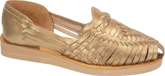 Shosh 1260 Women Gold Yellow Sandals Leather - Beef Leather