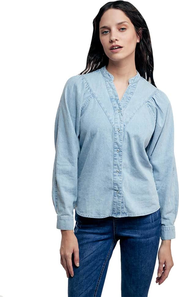 Holly Land NK14 Women Blue blouse