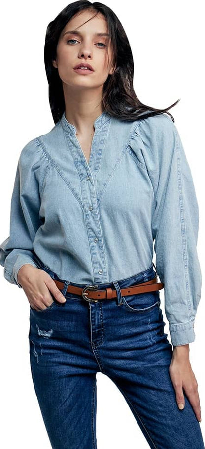 Holly Land NK14 Women Blue blouse