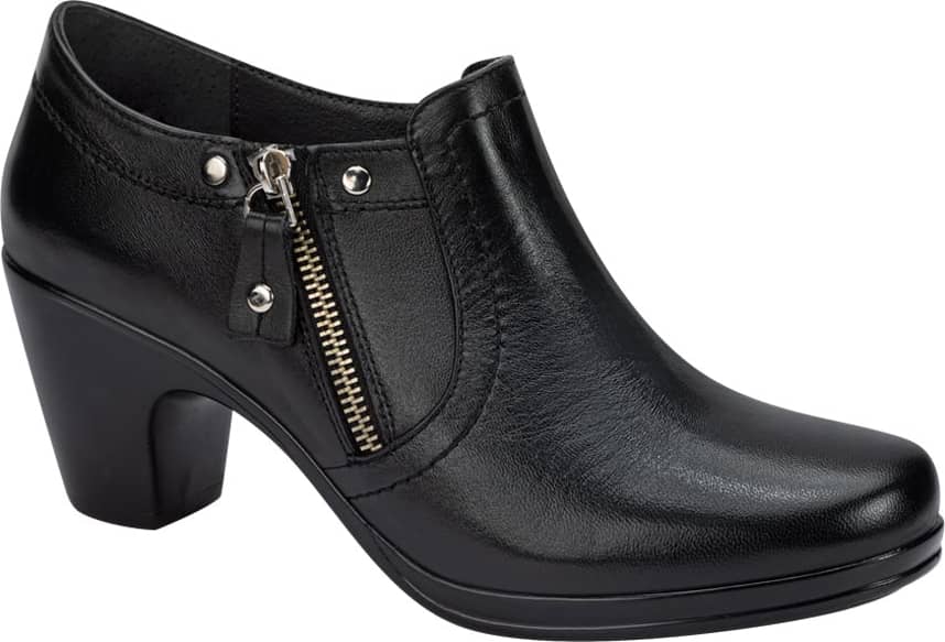 Manet 9001 Women Black Boots Leather - Sheep/ovine Leather