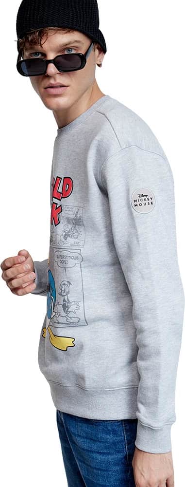 Disney RM01 Men Gray sweatshirt