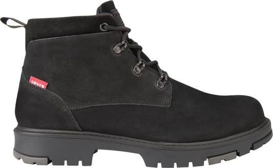 Levi's 1423 Men Black Booties Leather - Beef Leather