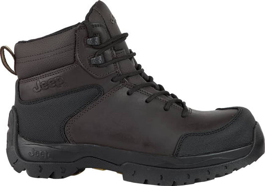 Jeep 80 Men Brown Boots Leather - Beef Leather