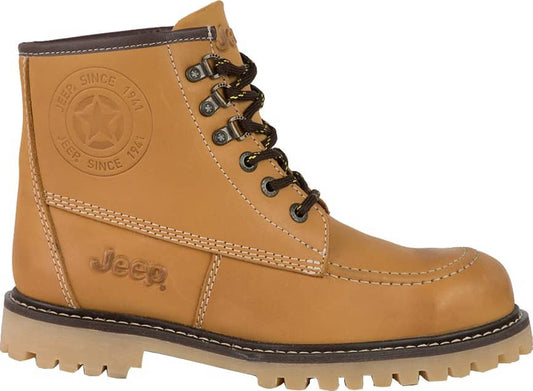 Jeep 0052 Men Amber Boots Leather - Beef Leather