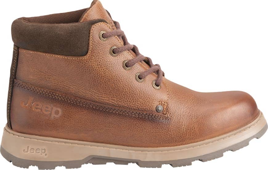 Jeep 6502 Men Brown Boots Leather - Beef Leather
