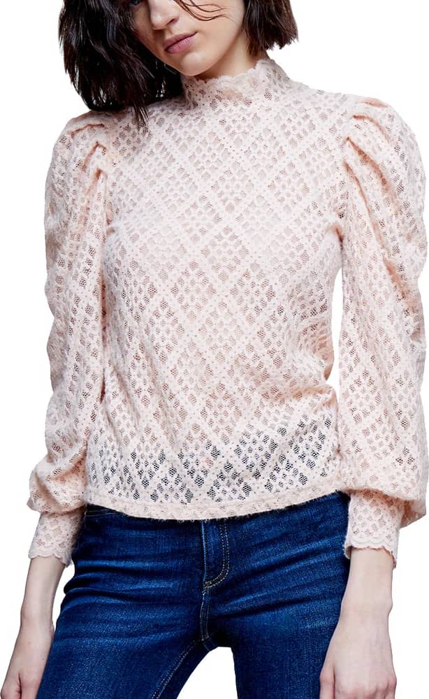 Holly Land JH01 Women Pale Pink blouse