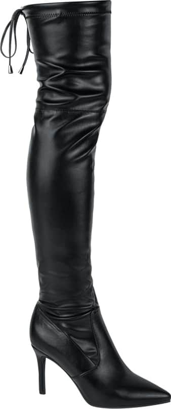 Yaeli 2711 Women Black Over the knee boots
