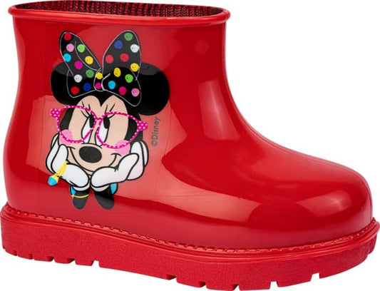 Minnie 4111 Girls' Red Booties