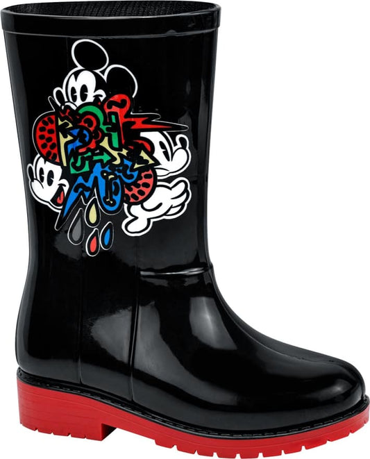 Mickey 2744 Boys' Black Mid-calf boots