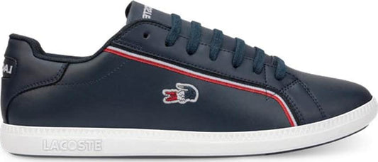 Lacoste X7A2 Men Navy Blue Sneakers Leather