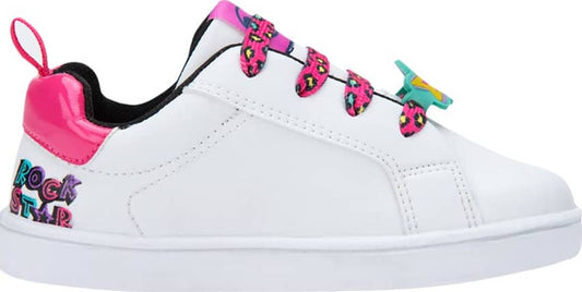 Bubble Gummers ONLY Girls' White Sneakers
