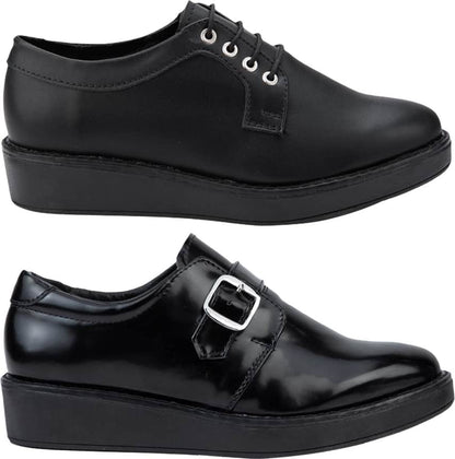 Vi Line 0557 Black Shoes