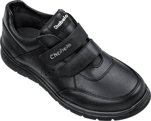 Zapatos Chabelo C24A Boys' Black Shoes Leather - Beef Leather