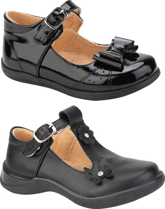 Vivis Shoes Kids 1062 Girls' Black 2 pairs kit Shoes