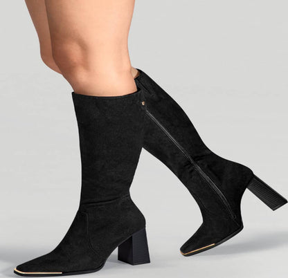 Thalia Sodi TH06 Women Black knee-high boots
