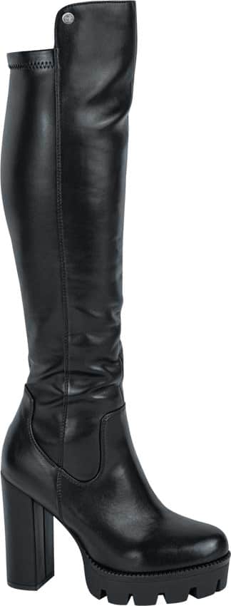 Belinda Peregrin BP04 Women Black knee-high boots