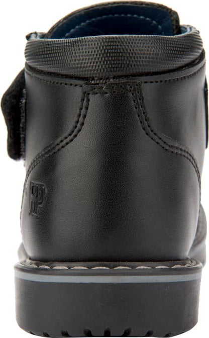 Hush Puppies1 1122 Boys' Black Boots Leather - Beef Leather