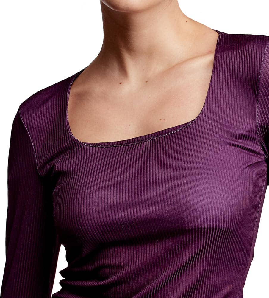 Kafe EO21 Women Wine Blouse