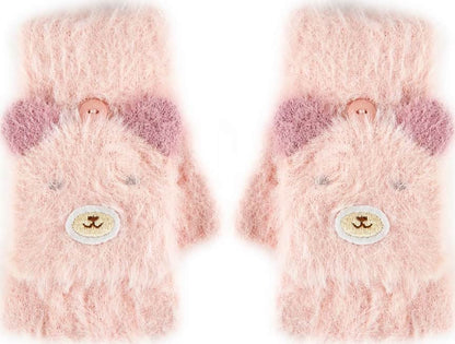 Hellodream M129 Girls' Pink gloves