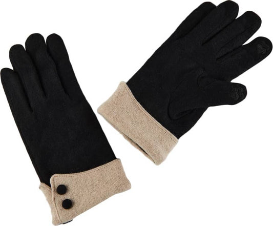 Holly Land GL06 Women Black gloves